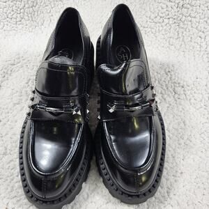 ASH Women's Nelson Jack Casual Sneaker  black leather size 6